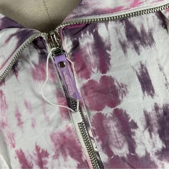💕 Bershka tie  dye jacket S NWOT - Picture 6 of 14